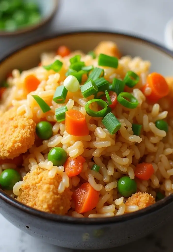 29 Canned Chicken Nuggets Air Fryer Hacks That Actually Work 12 29 Canned Chicken Nuggets Air Fryer Hacks That Actually Work - 11. Chicken Nugget Fried Rice