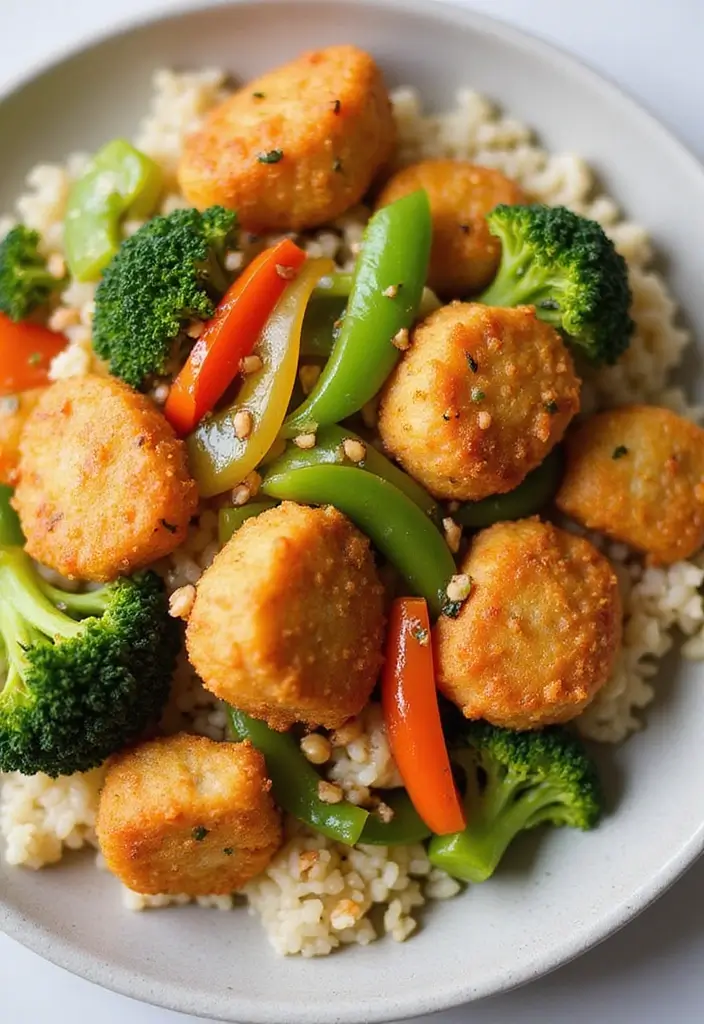 29 Canned Chicken Nuggets Air Fryer Hacks That Actually Work 15 29 Canned Chicken Nuggets Air Fryer Hacks That Actually Work - 14. Chicken Nugget Veggie Stir-Fry