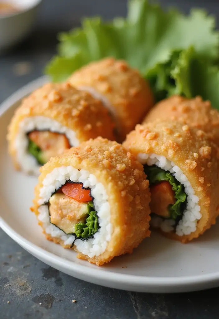 29 Canned Chicken Nuggets Air Fryer Hacks That Actually Work 23 29 Canned Chicken Nuggets Air Fryer Hacks That Actually Work - 22. Chicken Nugget Sushi Rolls