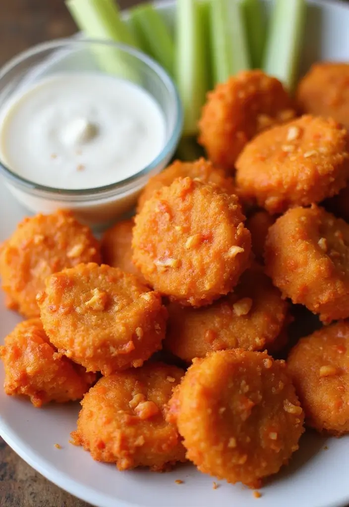 29 Canned Chicken Nuggets Air Fryer Hacks That Actually Work 7 29 Canned Chicken Nuggets Air Fryer Hacks That Actually Work - 6. Buffalo Chicken Nugget Bites