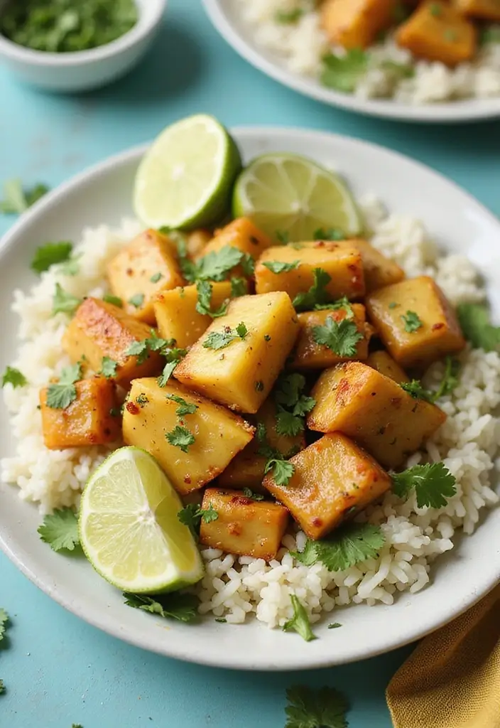 29 Chicken Pineapple Stir Fry Recipes That Taste Sweet & Savory 12 29 Chicken Pineapple Stir Fry Recipes That Taste Sweet & Savory - 11. Pineapple Chicken Stir Fry with Cilantro Lime Rice