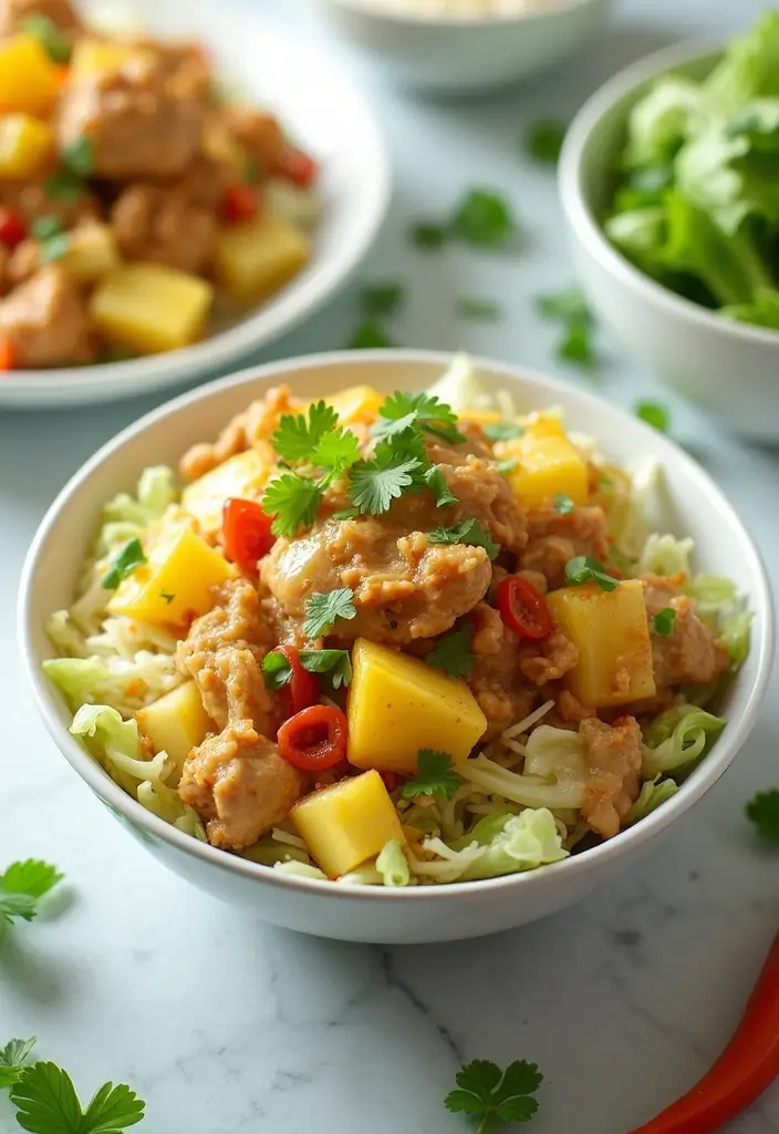 29 Chicken Pineapple Stir Fry Recipes That Taste Sweet & Savory 20 29 Chicken Pineapple Stir Fry Recipes That Taste Sweet & Savory - 19. Pineapple Chicken Stir Fry with Cabbage