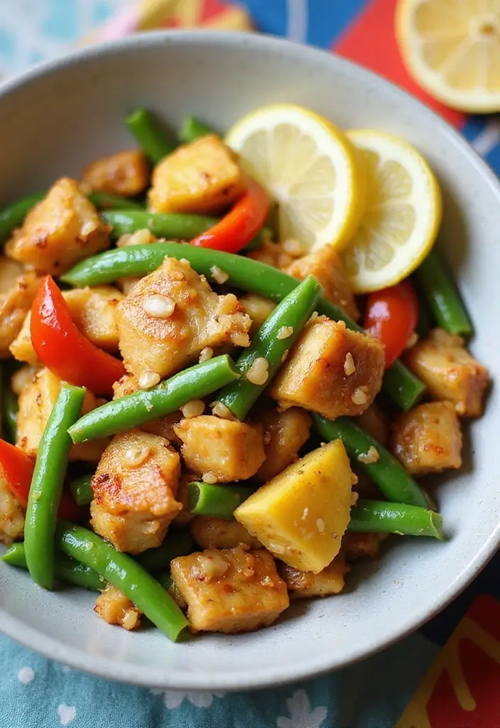 29 Chicken Pineapple Stir Fry Recipes That Taste Sweet & Savory 6 29 Chicken Pineapple Stir Fry Recipes That Taste Sweet & Savory - 5. Lemon Ginger Pineapple Chicken Stir Fry