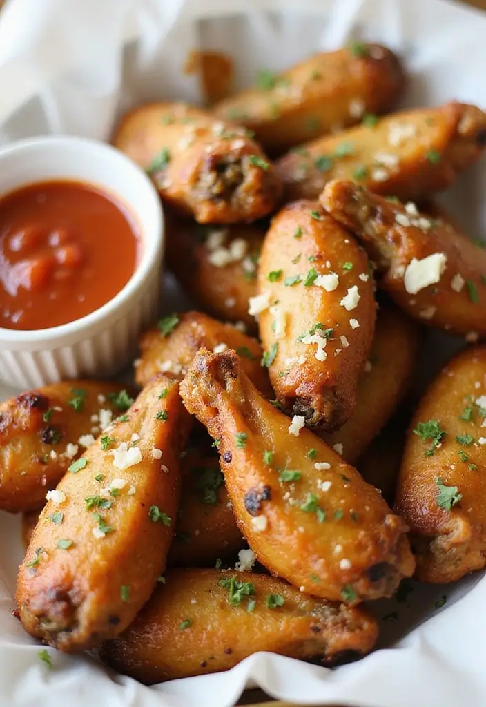 29 Chicken Wing Recipes Fried to Golden Perfection 15 29 Chicken Wing Recipes Fried to Golden Perfection - 14. Italian Herb Wings