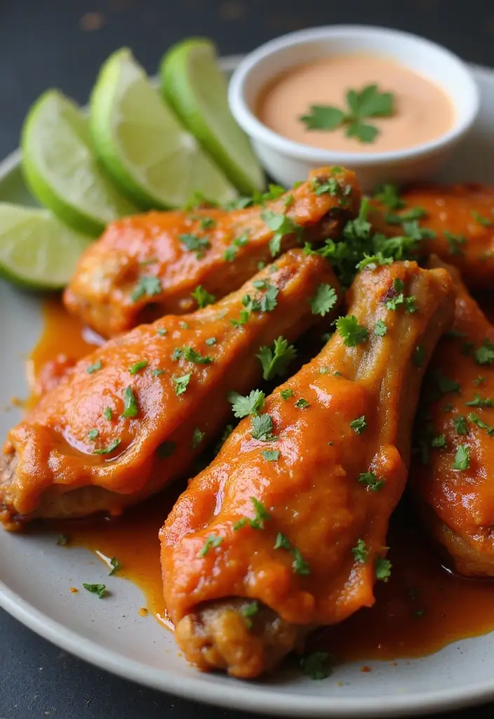29 Chicken Wing Recipes Fried to Golden Perfection 18 29 Chicken Wing Recipes Fried to Golden Perfection - 17. Thai Red Curry Wings