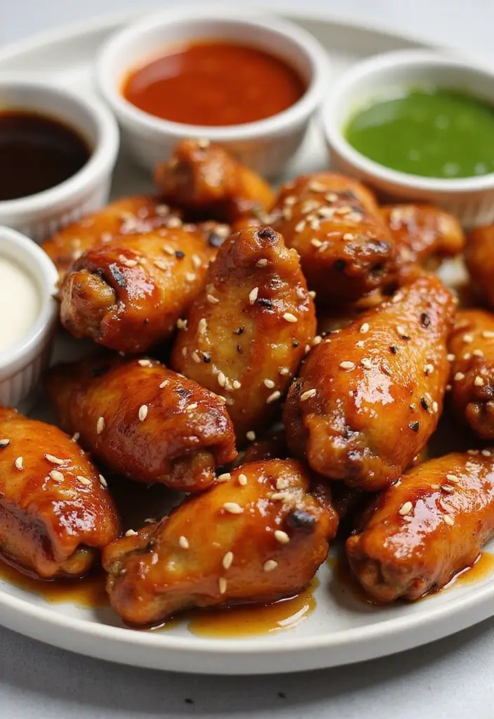 29 Chicken Wing Recipes Fried to Golden Perfection 3 29 Chicken Wing Recipes Fried to Golden Perfection - 2. Honey Garlic Soy Wings