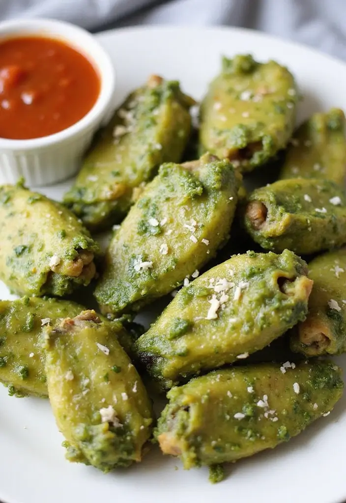 29 Chicken Wing Recipes Fried to Golden Perfection 22 29 Chicken Wing Recipes Fried to Golden Perfection - 21. Pesto Parmesan Wings