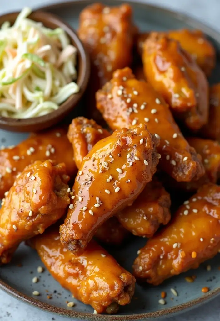 29 Chicken Wing Recipes Fried to Golden Perfection 23 29 Chicken Wing Recipes Fried to Golden Perfection - 22. Sweet Mustard Wings