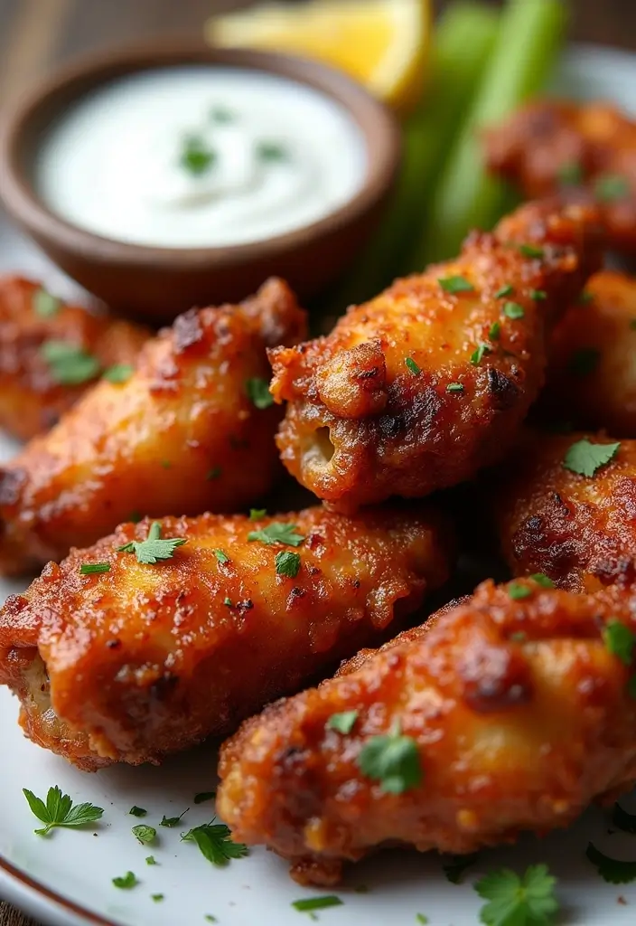 29 Chicken Wing Recipes Fried to Golden Perfection 24 29 Chicken Wing Recipes Fried to Golden Perfection - 23. Cajun Spiced Wings