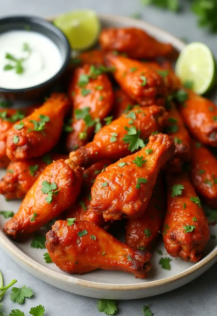 29 Chicken Wing Recipes Fried to Golden Perfection 5 29 Chicken Wing Recipes Fried to Golden Perfection - 4. Spicy Sriracha Lime Wings