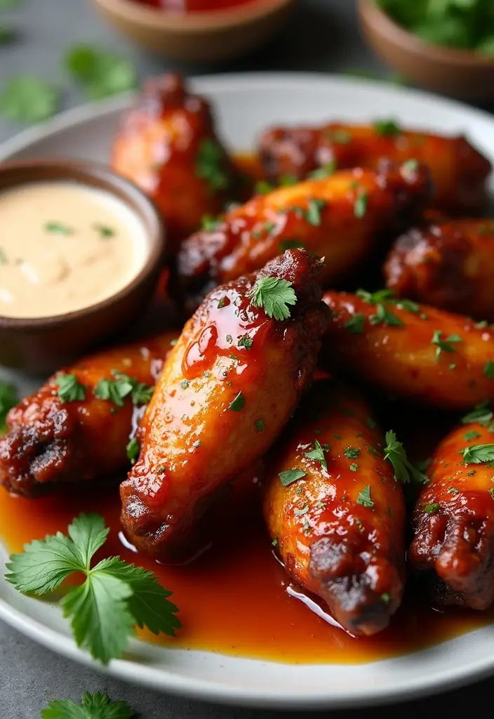 29 Chicken Wing Recipes Fried to Golden Perfection 8 29 Chicken Wing Recipes Fried to Golden Perfection - 7. Chipotle Honey Wings