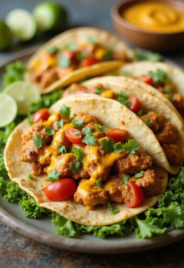29 Creamy Honey Mustard Chicken Recipes That Feel Balanced & Sweet 13 29 Creamy Honey Mustard Chicken Recipes That Feel Balanced & Sweet - 12. Honey Mustard Chicken Tacos
