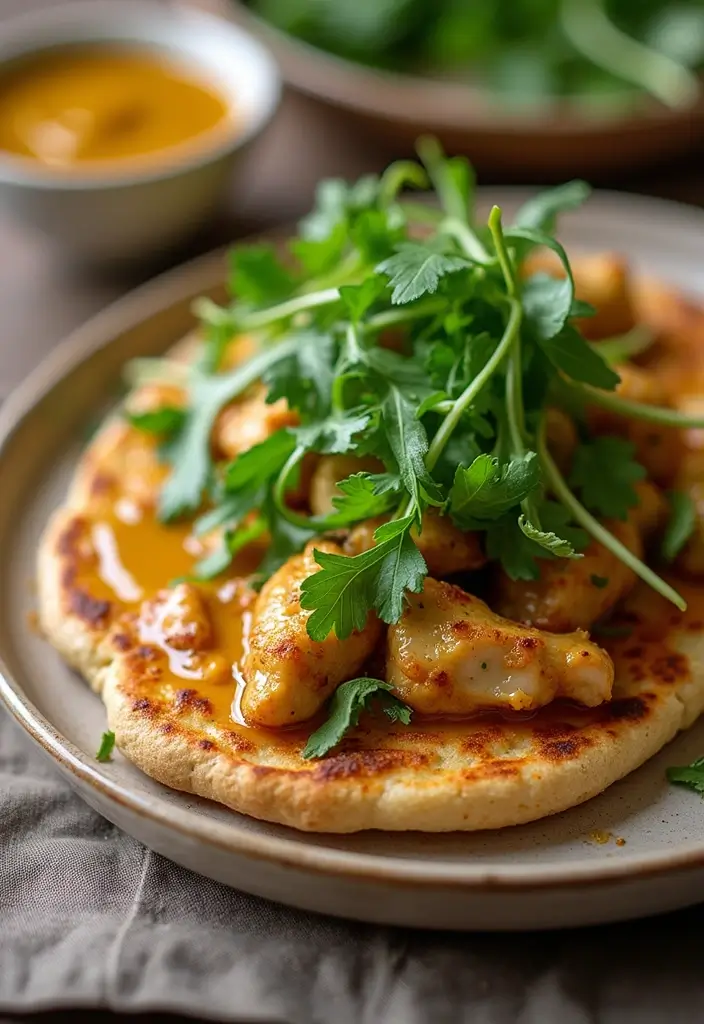 29 Creamy Honey Mustard Chicken Recipes That Feel Balanced & Sweet 15 29 Creamy Honey Mustard Chicken Recipes That Feel Balanced & Sweet - 14. Honey Mustard Chicken Flatbreads