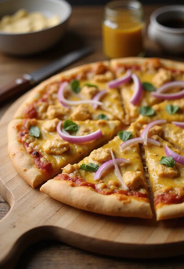 29 Creamy Honey Mustard Chicken Recipes That Feel Balanced & Sweet 18 29 Creamy Honey Mustard Chicken Recipes That Feel Balanced & Sweet - 17. Honey Mustard Chicken Pizza