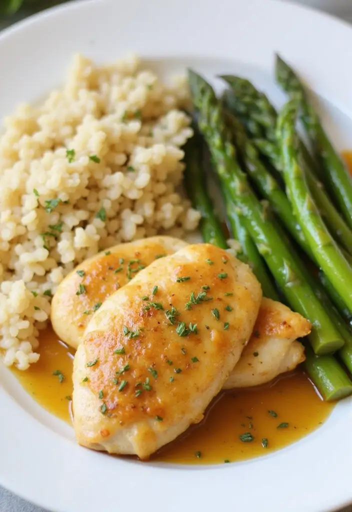 29 Creamy Honey Mustard Chicken Recipes That Feel Balanced & Sweet 23 29 Creamy Honey Mustard Chicken Recipes That Feel Balanced & Sweet - 22. Honey Mustard Chicken and Asparagus