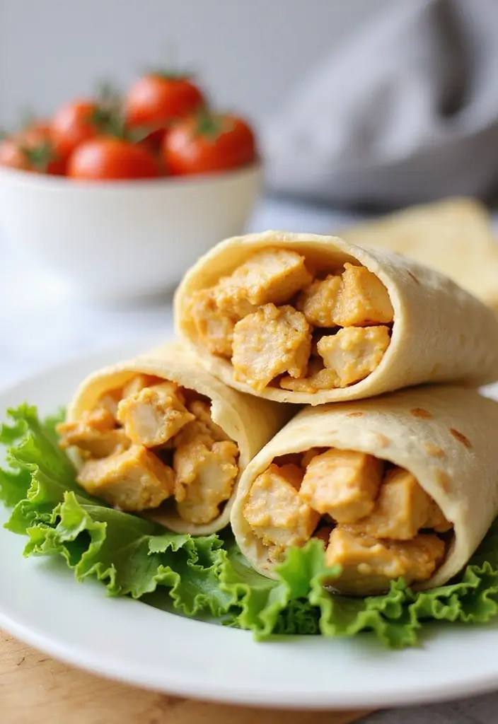 29 Creamy Honey Mustard Chicken Recipes That Feel Balanced & Sweet 6 29 Creamy Honey Mustard Chicken Recipes That Feel Balanced & Sweet - 5. Honey Mustard Chicken Wraps