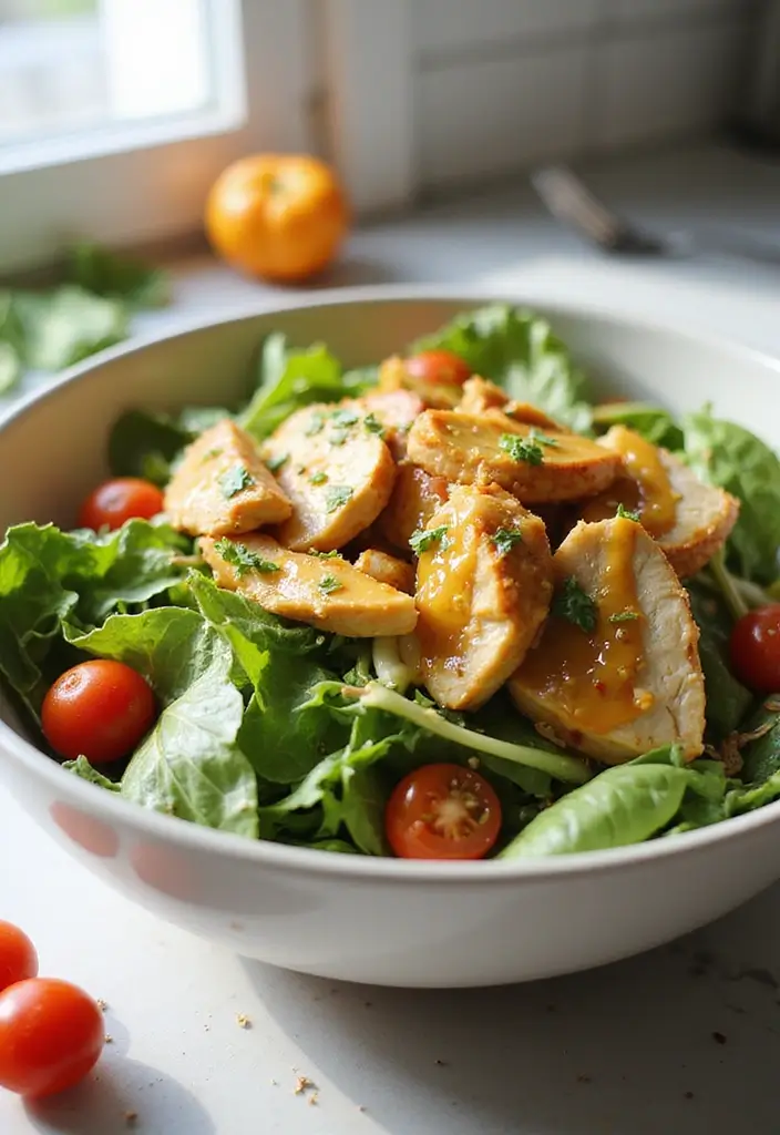 29 Creamy Honey Mustard Chicken Recipes That Feel Balanced & Sweet 8 29 Creamy Honey Mustard Chicken Recipes That Feel Balanced & Sweet - 7. Honey Mustard Chicken Salad