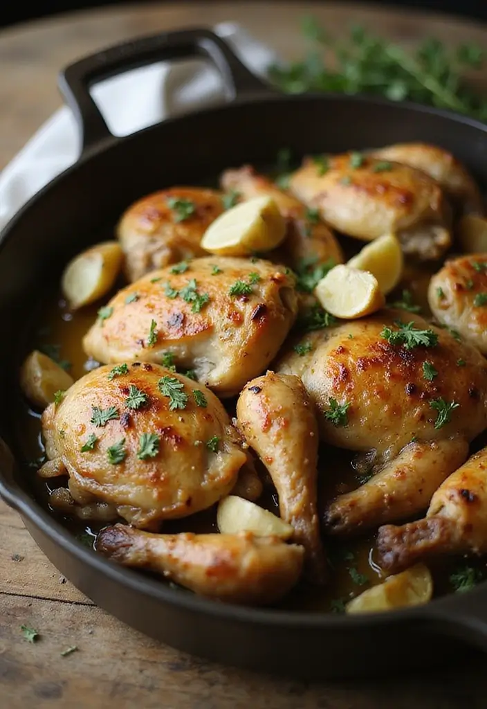 29 Dairy Free Marry Me Chicken Recipes That Are Rich & Romantic 13 29 Dairy Free Marry Me Chicken Recipes That Are Rich & Romantic - 12. Herb Roasted Garlic Dairy Free Marry Me Chicken