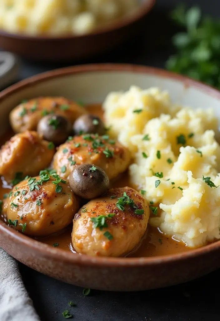 29 Dairy Free Marry Me Chicken Recipes That Are Rich & Romantic 16 29 Dairy Free Marry Me Chicken Recipes That Are Rich & Romantic - 15. Creamy Mushroom Dairy Free Marry Me Chicken