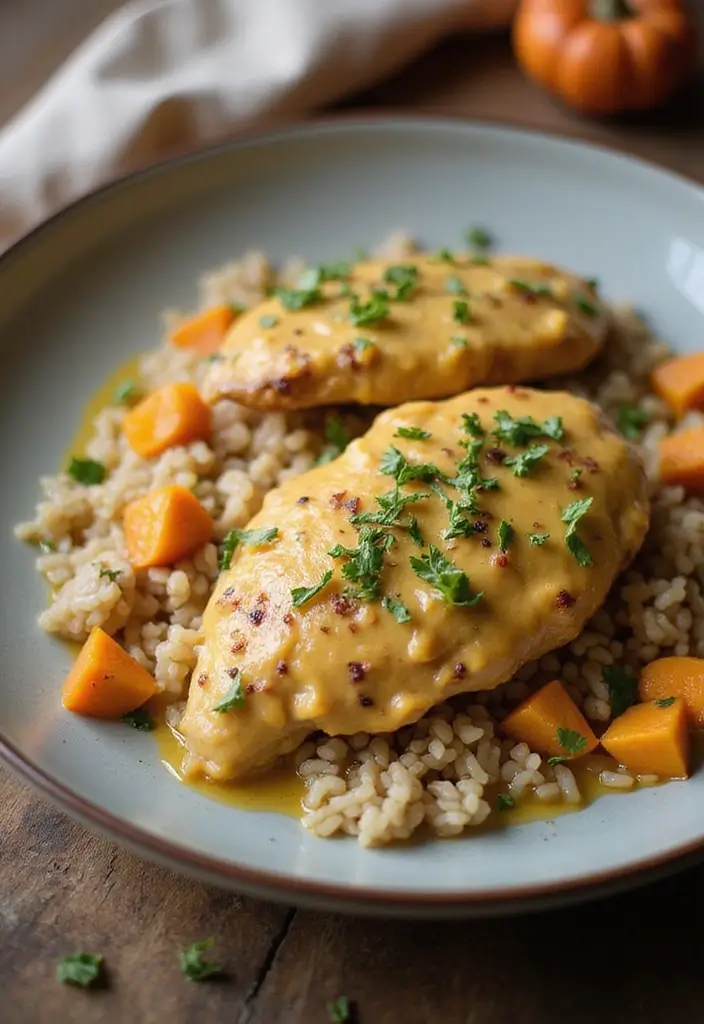 29 Dairy Free Marry Me Chicken Recipes That Are Rich & Romantic 18 29 Dairy Free Marry Me Chicken Recipes That Are Rich & Romantic - 17. Creamy Butternut Squash Dairy Free Marry Me Chicken