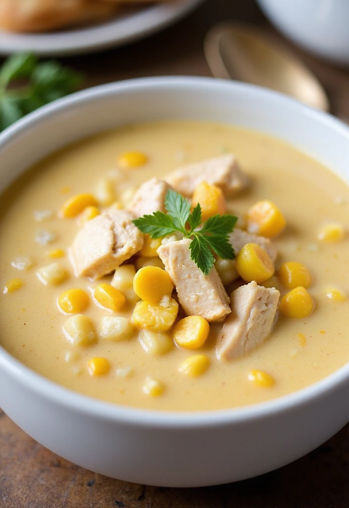 29 Homemade Cream of Chicken Soup Recipes That Beat Store-Bought 28 29 Homemade Cream of Chicken Soup Recipes That Beat Store-Bought - 27. Creamy Chicken and Corn Chowder