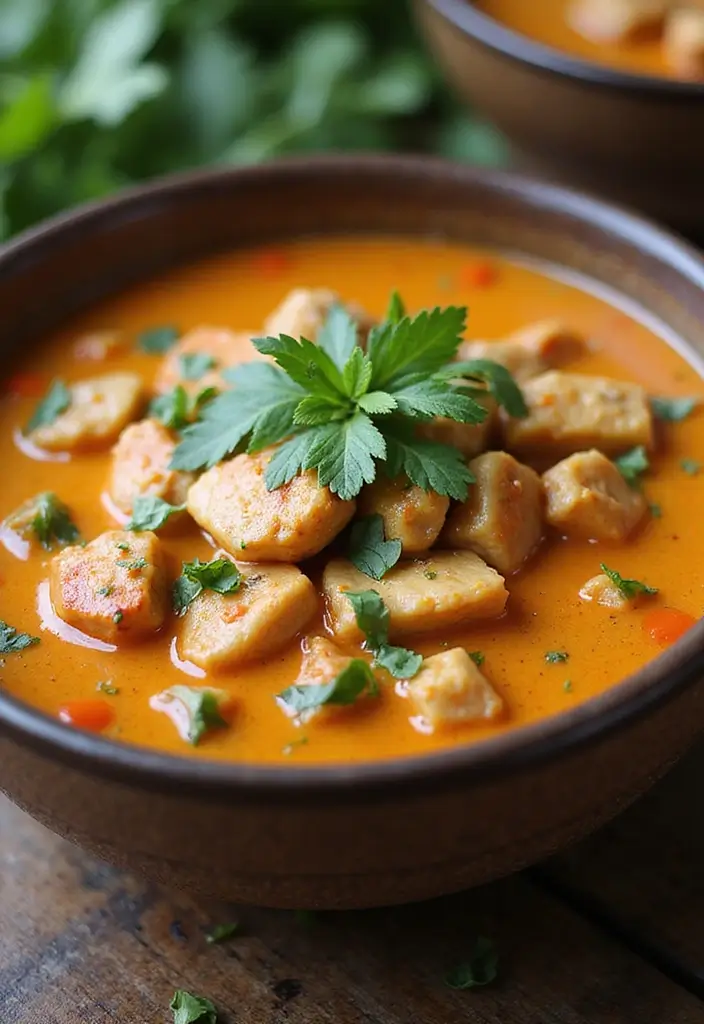 29 Homemade Cream of Chicken Soup Recipes That Beat Store-Bought 9 29 Homemade Cream of Chicken Soup Recipes That Beat Store-Bought - 8. Thai Coconut Cream of Chicken Soup