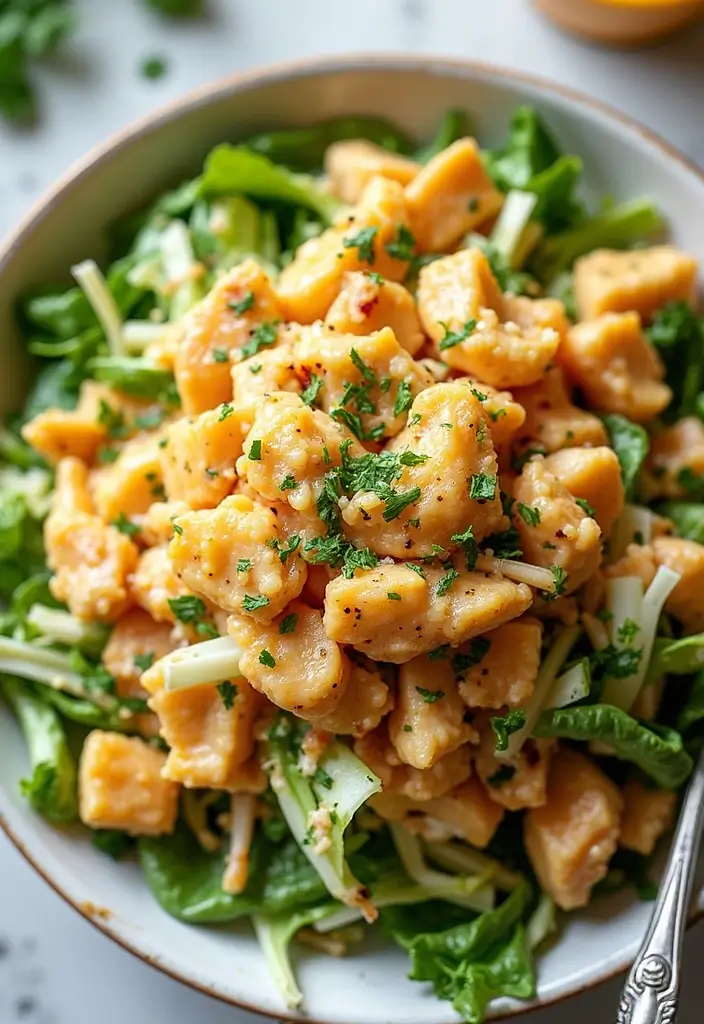 29 Honey Mustard Chicken Salad Recipes That Are Crisp & Refreshing 28 29 Honey Mustard Chicken Salad Recipes That Are Crisp & Refreshing - 27. Honey Mustard Chicken Salad with Cabbage