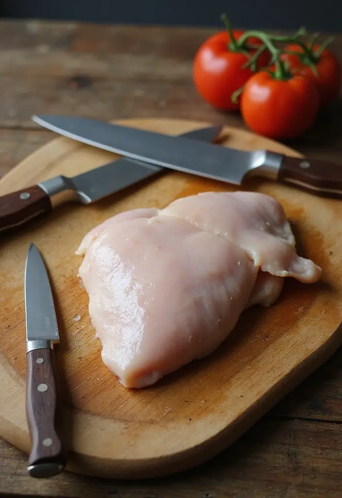 29 How to Cut Chicken Breast Safely and Evenly 2 29 How to Cut Chicken Breast Safely and Evenly - 1. Choosing the Right Knife