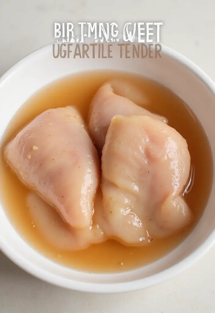 29 How to Cut Chicken Breast Safely and Evenly 16 29 How to Cut Chicken Breast Safely and Evenly - 15. Making Chicken Tender by Brining