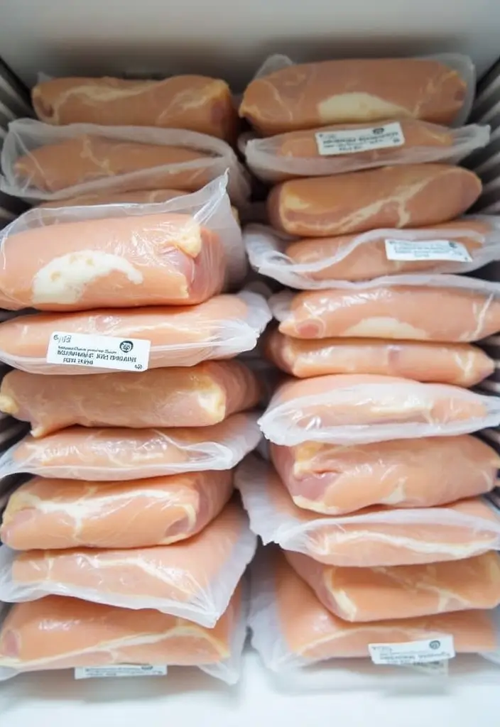 29 How to Cut Chicken Breast Safely and Evenly 21 29 How to Cut Chicken Breast Safely and Evenly - 20. Freezing Cut Chicken Breast for Future Use