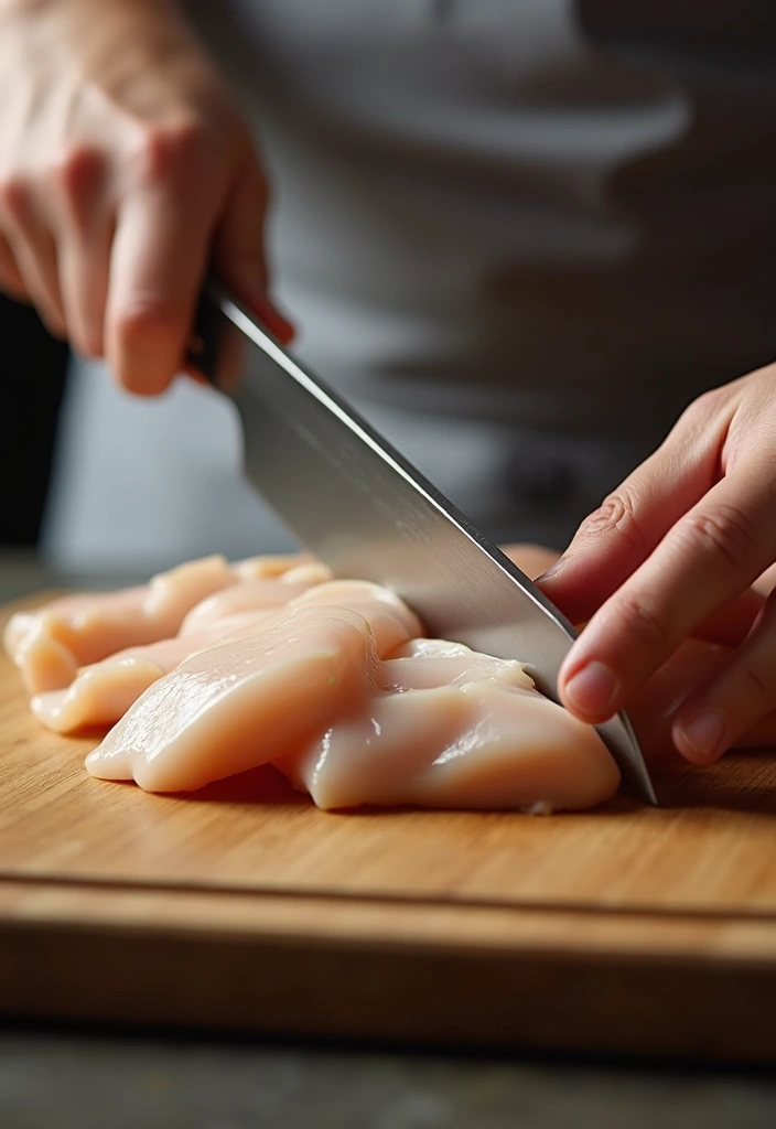 29 How to Cut Chicken Breast Safely and Evenly 6 29 How to Cut Chicken Breast Safely and Evenly - 5. Preparing the Chicken Breast