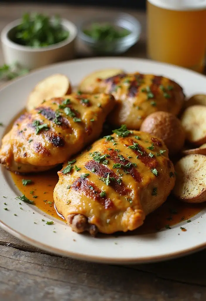29 Mustard Sauce for Chicken Recipes That Add Tangy Perfection 11 29 Mustard Sauce for Chicken Recipes That Add Tangy Perfection - 10. Beer Mustard Chicken Marinade