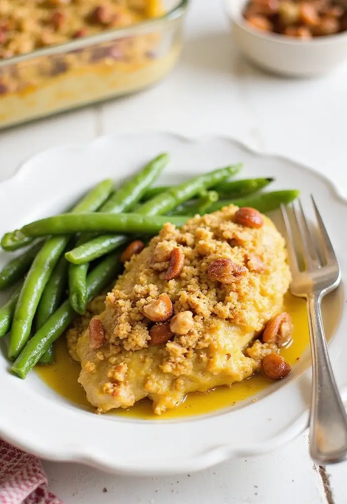 29 Mustard Sauce for Chicken Recipes That Add Tangy Perfection 14 29 Mustard Sauce for Chicken Recipes That Add Tangy Perfection - 13. Mustard-Walnut Chicken Bake