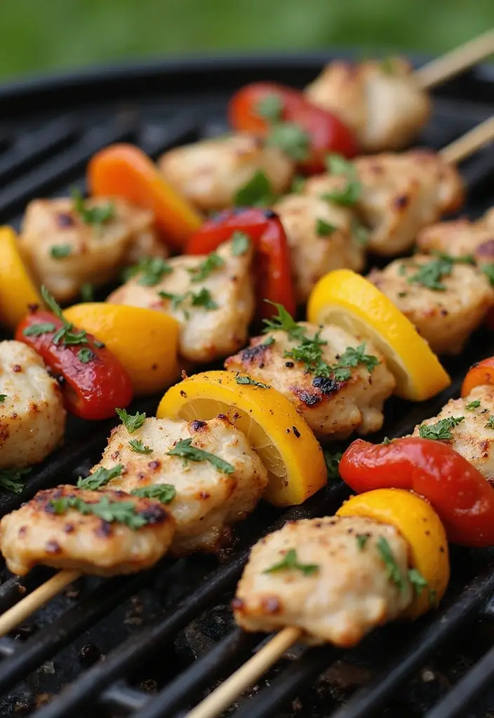 29 Mustard Sauce for Chicken Recipes That Add Tangy Perfection 15 29 Mustard Sauce for Chicken Recipes That Add Tangy Perfection - 14. Lemon-Mustard Grilled Chicken Kebabs