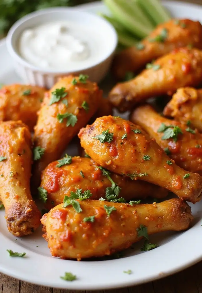 29 Mustard Sauce for Chicken Recipes That Add Tangy Perfection 21 29 Mustard Sauce for Chicken Recipes That Add Tangy Perfection - 20. Mustard-Sriracha Chicken Drumsticks