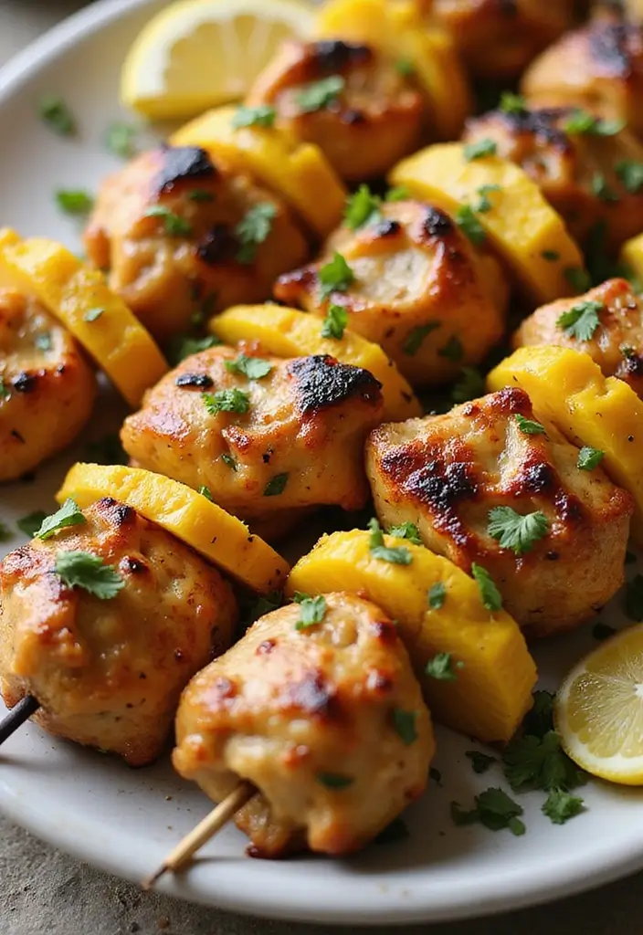 29 Mustard Sauce for Chicken Recipes That Add Tangy Perfection 27 29 Mustard Sauce for Chicken Recipes That Add Tangy Perfection - 26. Mustard-Pineapple Chicken Skewers