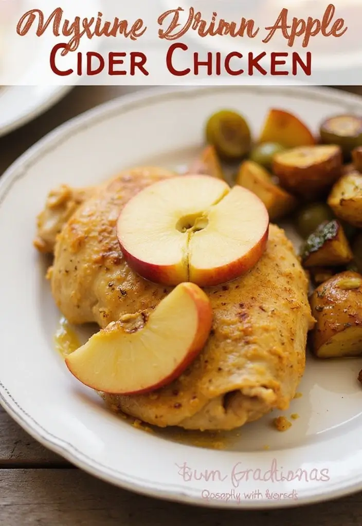 29 Mustard Sauce for Chicken Recipes That Add Tangy Perfection 30 29 Mustard Sauce for Chicken Recipes That Add Tangy Perfection - 29. Mustard-Apple Cider Chicken
