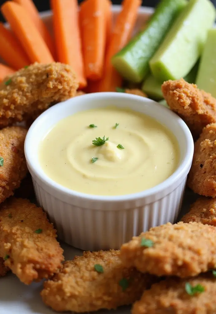 29 Mustard Sauce for Chicken Recipes That Add Tangy Perfection 7 29 Mustard Sauce for Chicken Recipes That Add Tangy Perfection - 6. Garlic Mustard Dipping Sauce