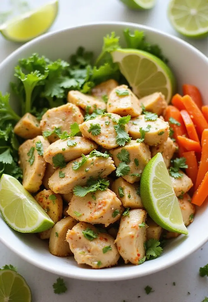29 No Mayo Chicken Salad Recipes That Are Light & Refreshing 26 29 No Mayo Chicken Salad Recipes That Are Light & Refreshing - 25. Zesty Lime Chicken Salad