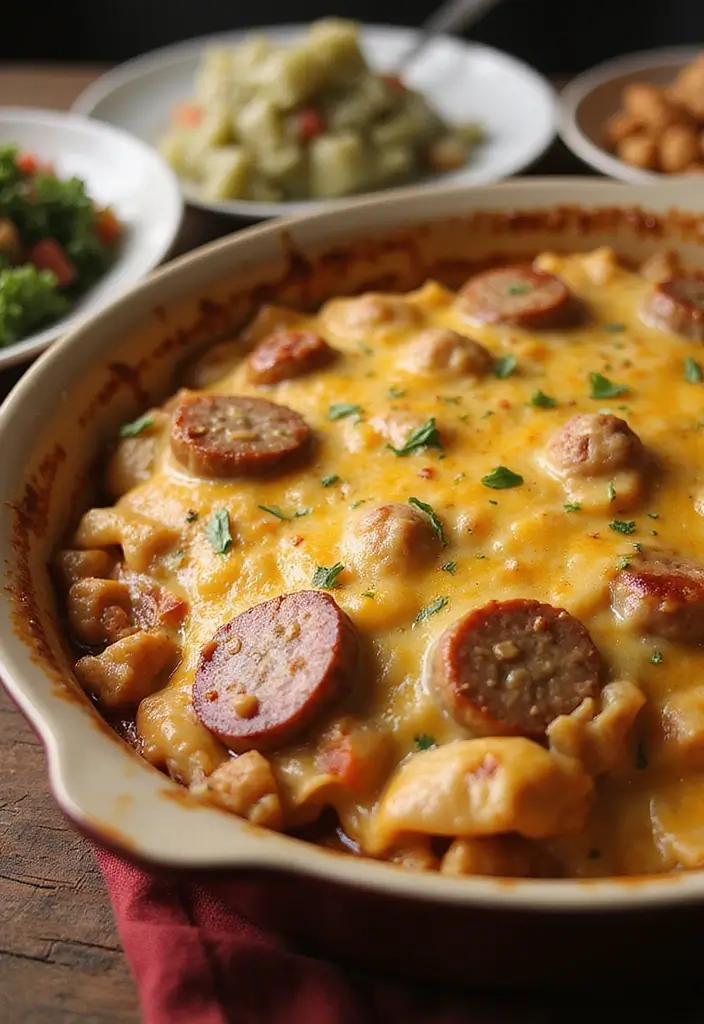 29 Rice-A-Roni Chicken Casserole Recipes That Are Cheesy & Cozy 14 29 Rice-A-Roni Chicken Casserole Recipes That Are Cheesy & Cozy - 13. Chicken and Sausage Casserole