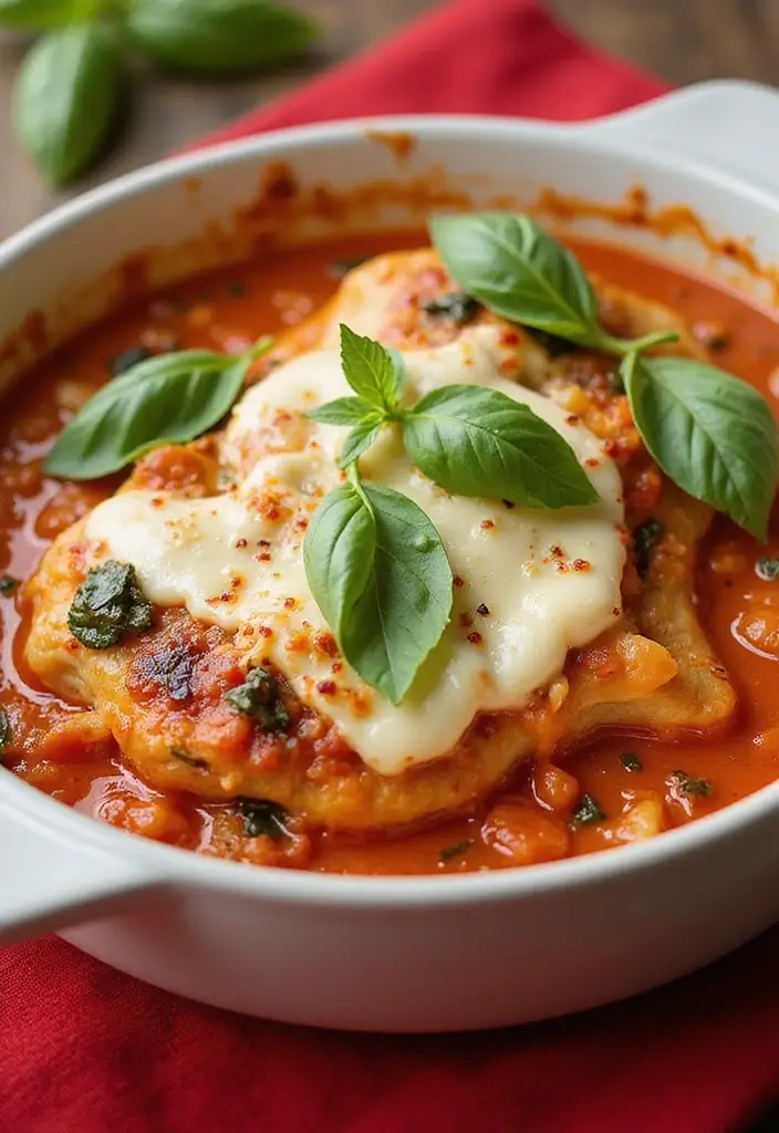 29 Rice-A-Roni Chicken Casserole Recipes That Are Cheesy & Cozy 24 29 Rice-A-Roni Chicken Casserole Recipes That Are Cheesy & Cozy - 23. creamy Tomato Basil Chicken Casserole