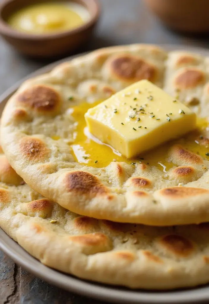 29 Sides for Butter Chicken That Balance Rich Flavor 2 29 Sides for Butter Chicken That Balance Rich Flavor - 1. Garlic Naan