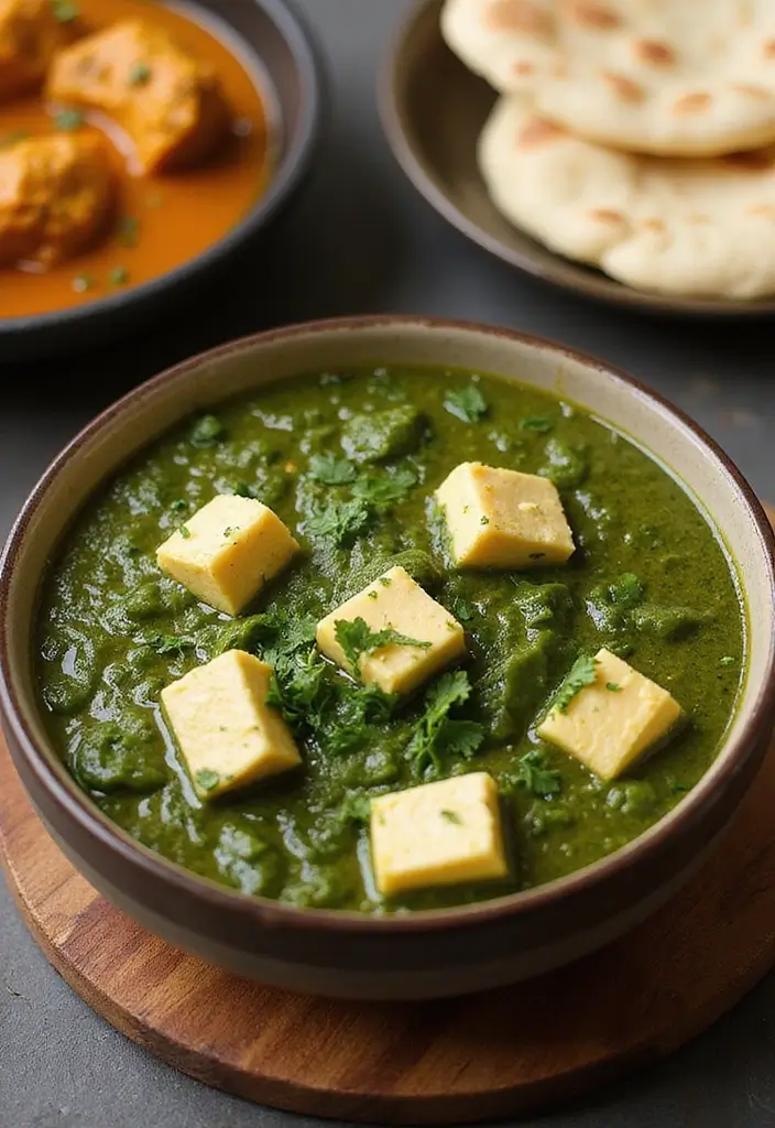 29 Sides for Butter Chicken That Balance Rich Flavor 16 29 Sides for Butter Chicken That Balance Rich Flavor - 15. Palak Paneer