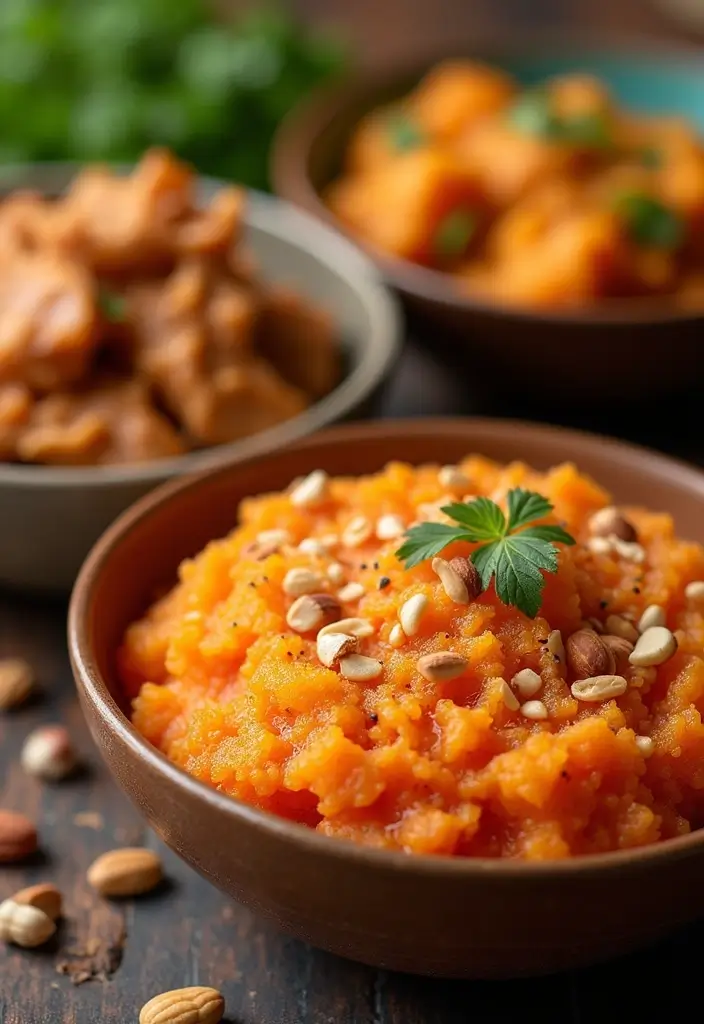 29 Sides for Butter Chicken That Balance Rich Flavor 21 29 Sides for Butter Chicken That Balance Rich Flavor - 20. Carrot Halwa