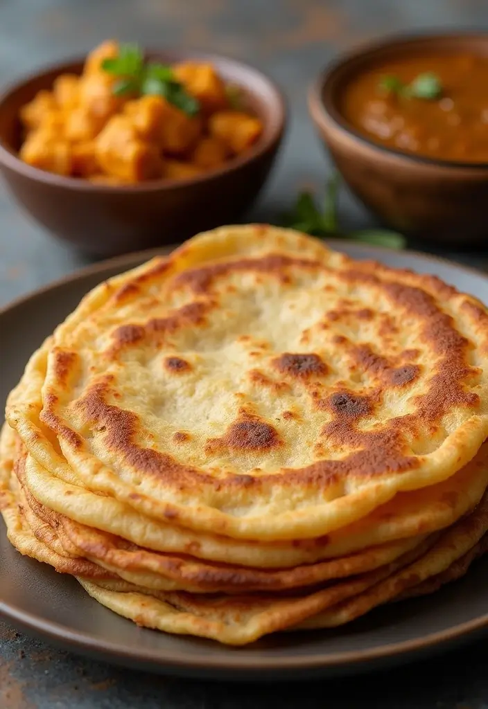 29 Sides for Butter Chicken That Balance Rich Flavor 24 29 Sides for Butter Chicken That Balance Rich Flavor - 23. Baida Roti