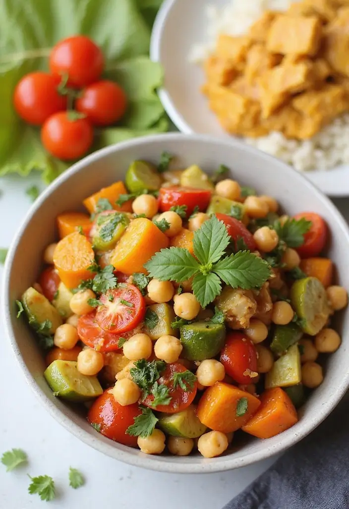 29 Sides for Butter Chicken That Balance Rich Flavor 9 29 Sides for Butter Chicken That Balance Rich Flavor - 8. Chickpea Salad