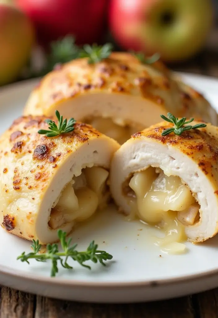 30 Apple and Brie Stuffed Chicken Recipes That Feel Gourmet 2 30 Apple and Brie Stuffed Chicken Recipes That Feel Gourmet - 1. Classic Apple and Brie Stuffed Chicken