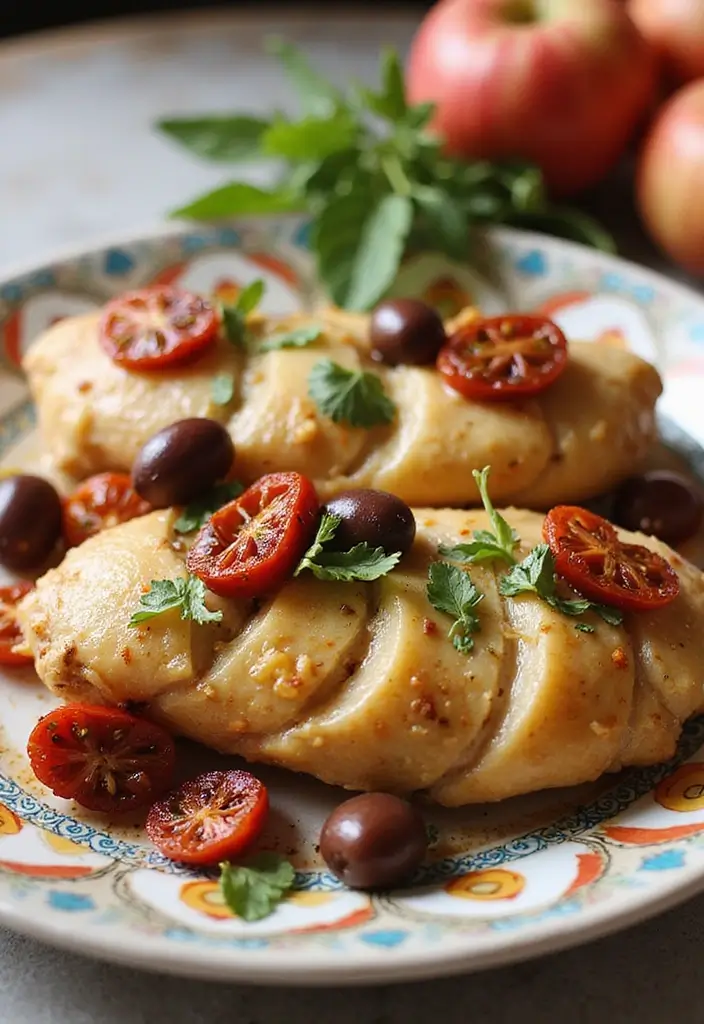 30 Apple and Brie Stuffed Chicken Recipes That Feel Gourmet 11 30 Apple and Brie Stuffed Chicken Recipes That Feel Gourmet - 10. Mediterranean Apple and Brie Stuffed Chicken