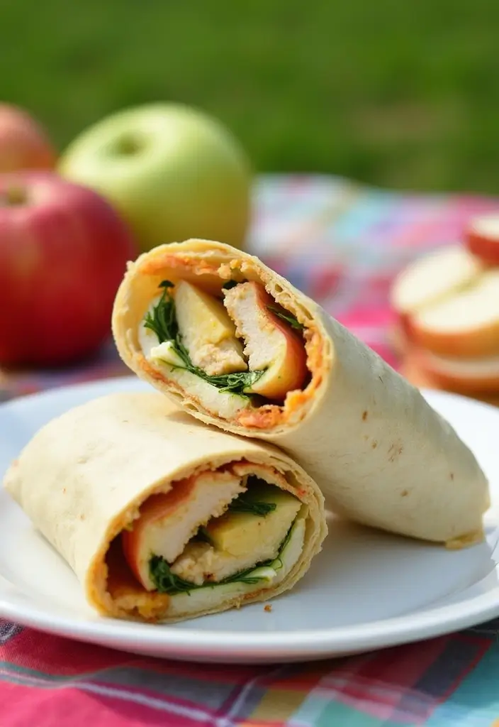 30 Apple and Brie Stuffed Chicken Recipes That Feel Gourmet 16 30 Apple and Brie Stuffed Chicken Recipes That Feel Gourmet - 15. Apple and Brie Stuffed Chicken Wraps