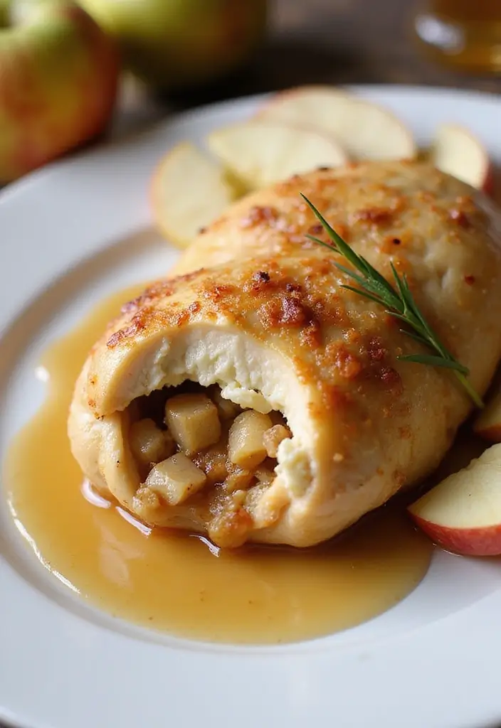30 Apple and Brie Stuffed Chicken Recipes That Feel Gourmet 21 30 Apple and Brie Stuffed Chicken Recipes That Feel Gourmet - 20. Sweet and Savory Apple and Brie Stuffed Chicken